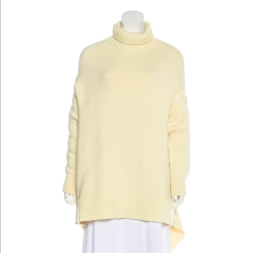 Alexander Wang wool zip turtleneck